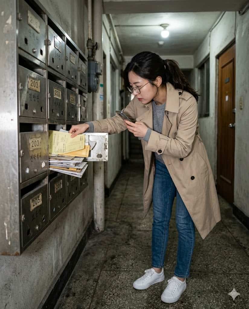 현장 우편함 조사