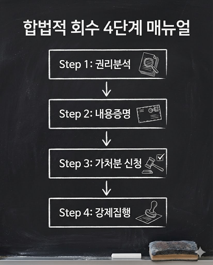 재산 회수 4단계 법적 프로세스