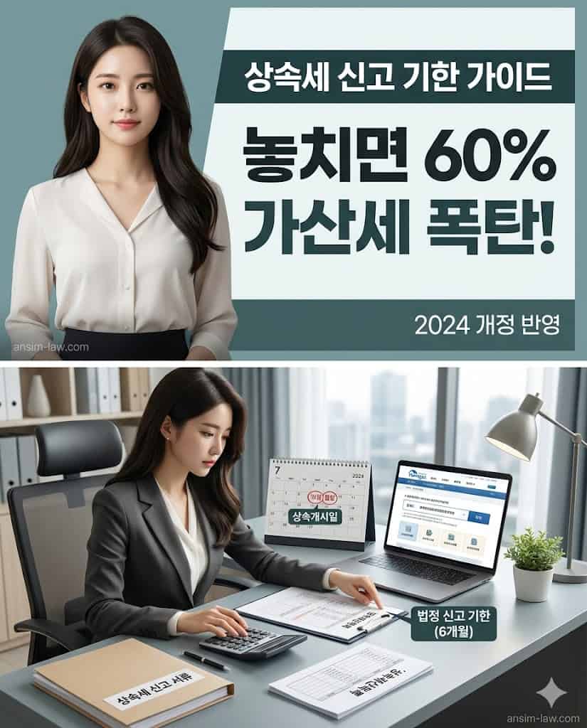 상속세 신고 기한 및 가산세 가이드