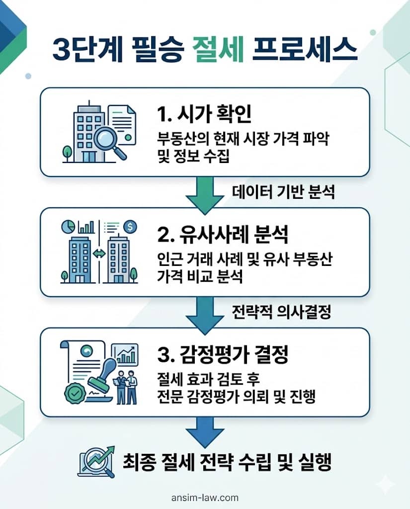 상속세 절세를 위한 부동산 평가 3단계 프로세스