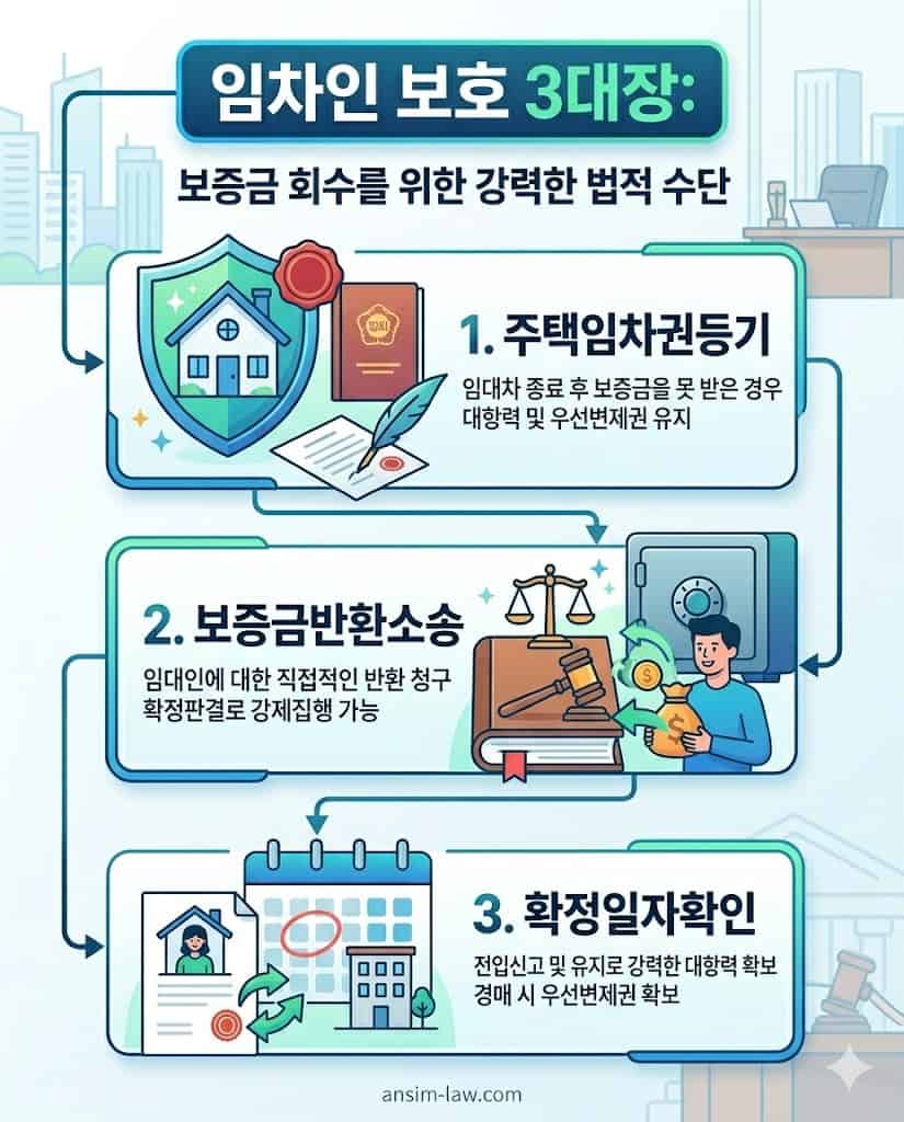 임차인 보증금 보호를 위한 임차권등기 및 소송 제도