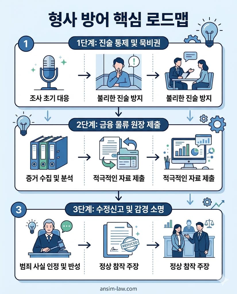 허위 세금계산서 형사 처벌을 피하기 위한 3단계 핵심 방어 로드맵