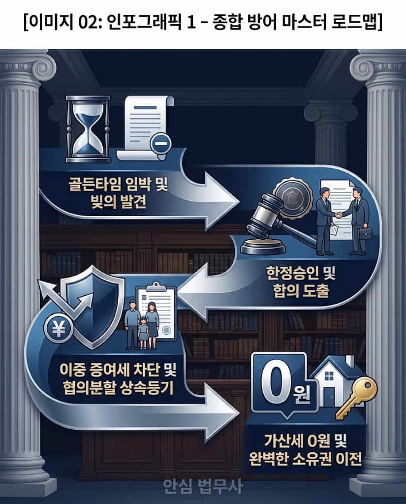 협의분할 상속등기 분쟁 차단 및 절세 완벽 방어 종합 로드맵