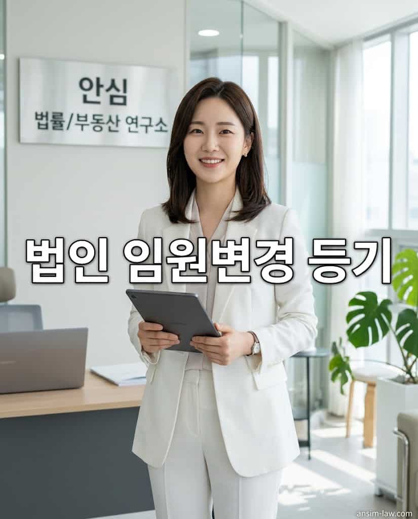 법인 임원변경 등기 비용 및 대표이사 중임 과태료 방어 안내