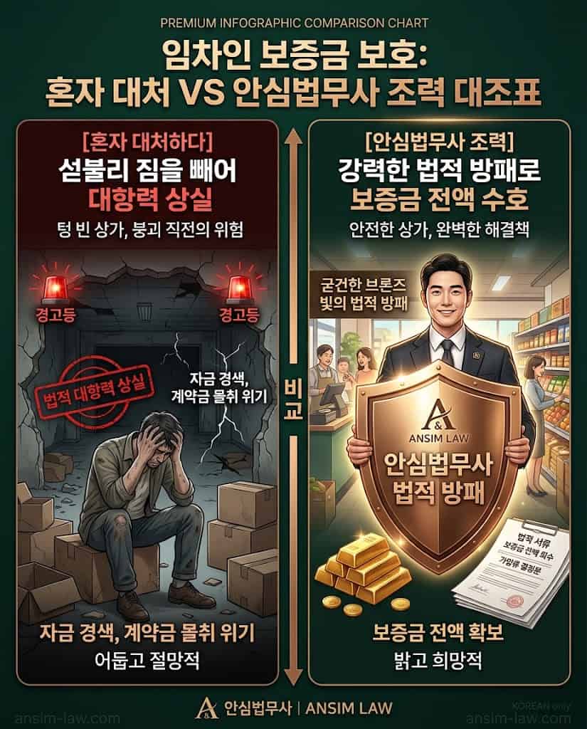 상가 임대차보증금 반환청구 권리 방어 및 처분금지가처분 소송 비용 계산기