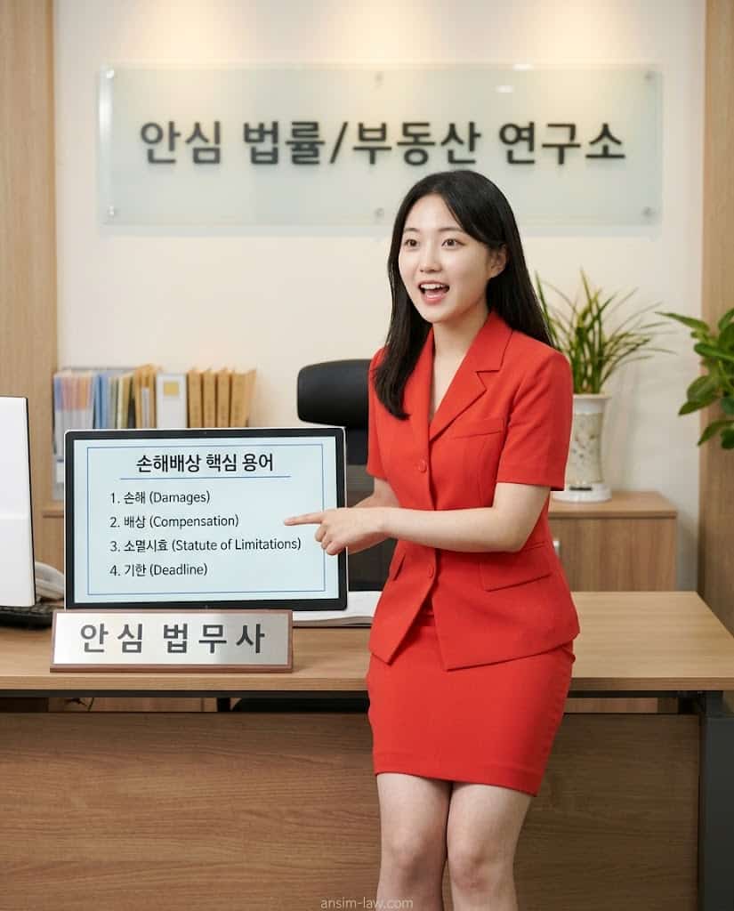 손해배상 청구의 핵심 법리와 시효 기산점을 설명하는 안심 법무사