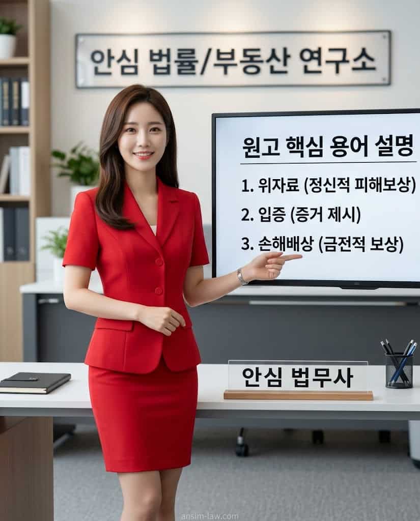 정신적 피해 위자료 청구의 핵심 요건과 승소 전략을 설명하는 안심 법무사