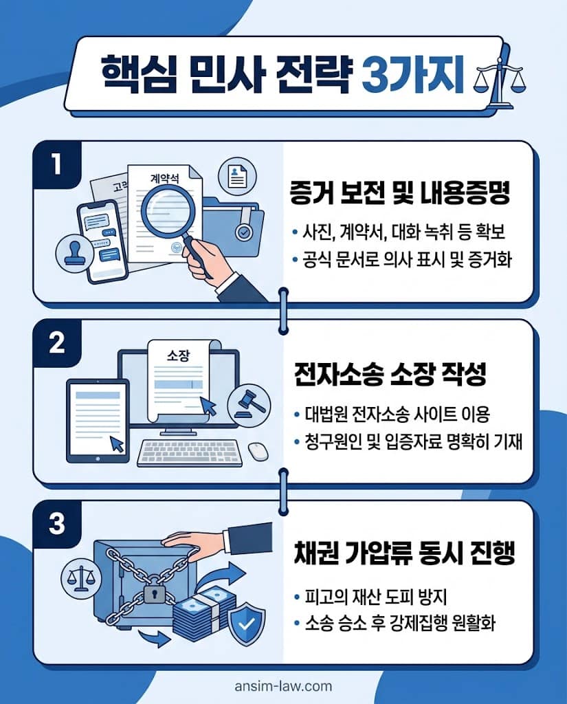 수선비 분쟁 해결을 위한 세입자의 증거 확보 및 가압류 핵심 전략