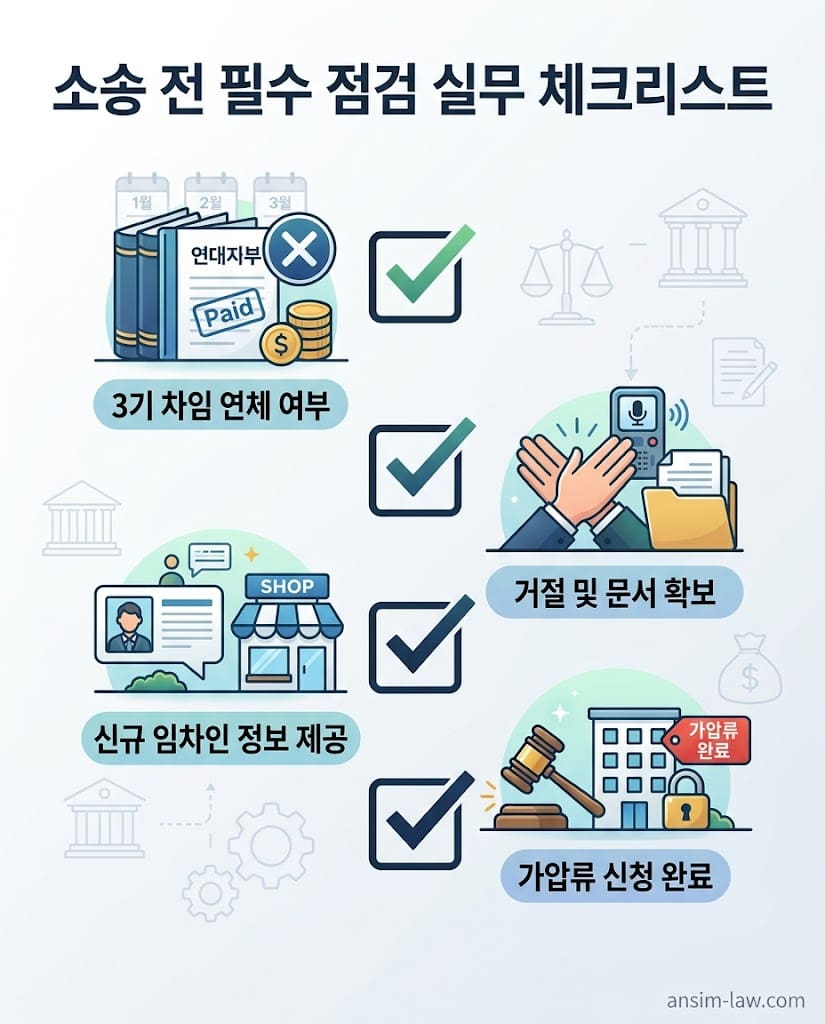 권리금 손해배상 민사 소송 제기 전 필수적으로 점검해야 할 실무 체크리스트