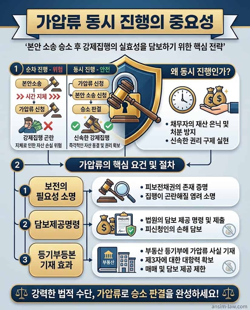 승소 후 강제집행을 위한 부동산 가압류의 실무적 중요성 및 절차