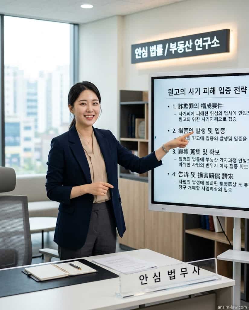 사기죄 피해 금액 입증 방법에 대해 설명하는 안심 법무사