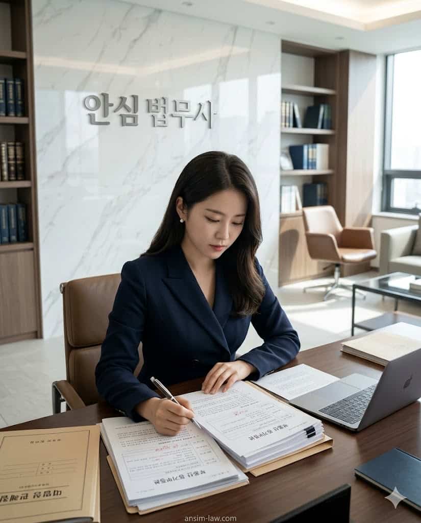부동산 명의신탁 자산 회수 민사 소송 책략을 정밀 분석 중인 안심 법무사.