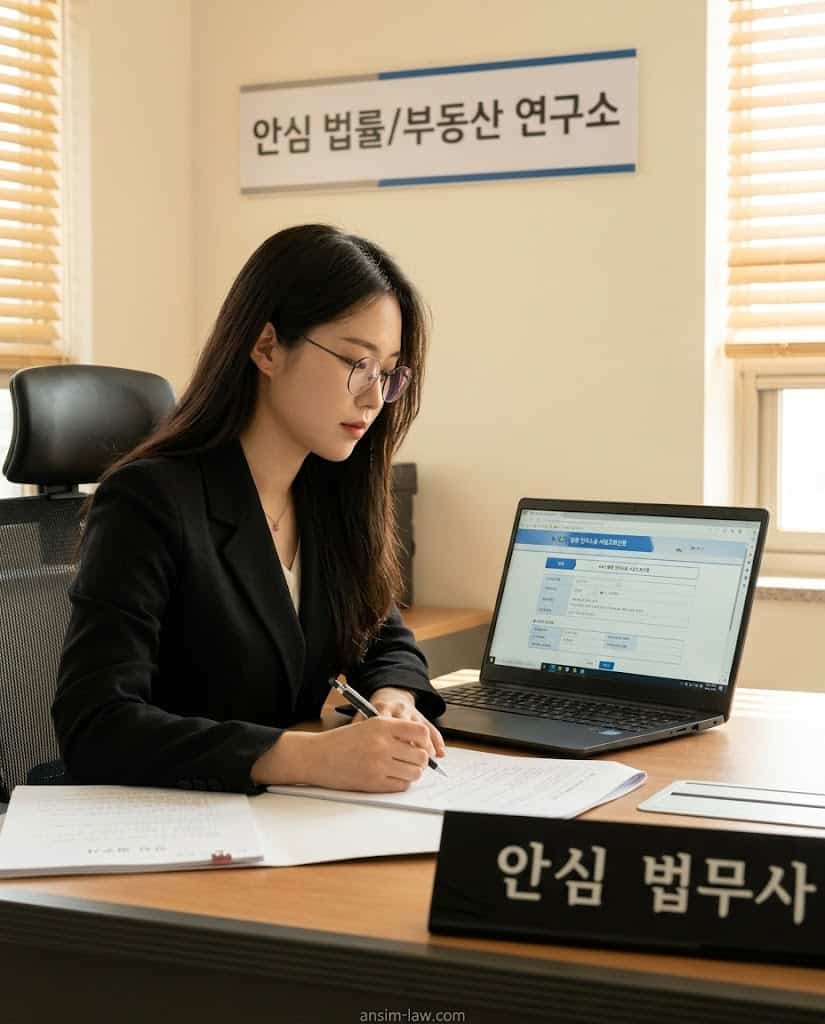 전자소송 포털에서 사실조회 신청서 작성하는 법무사