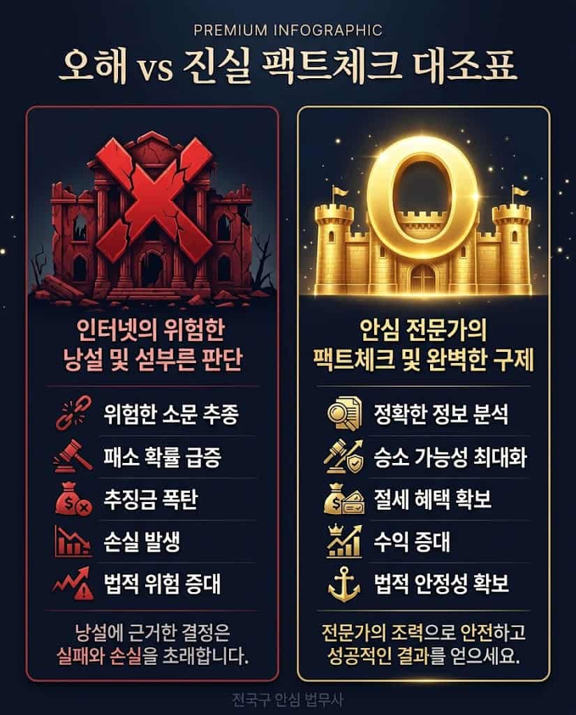 입찰 보증금 산정 기준 위험한 오해와 진실 팩트체크 대조표